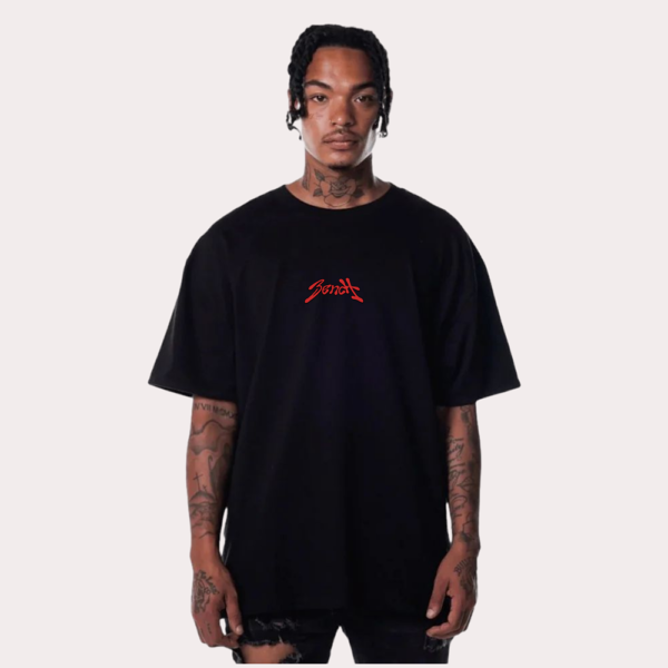 Bench Streetwear - Black Streetwear Tshirt By Bench - Made To Win (1)