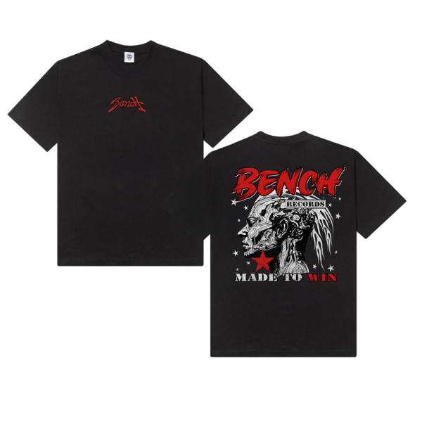 Bench Streetwear - Black Streetwear Tshirt By Bench - Made To Win