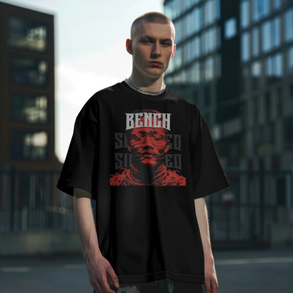 Black Streetwear T-shirt By Bench – Silenced - Image 2