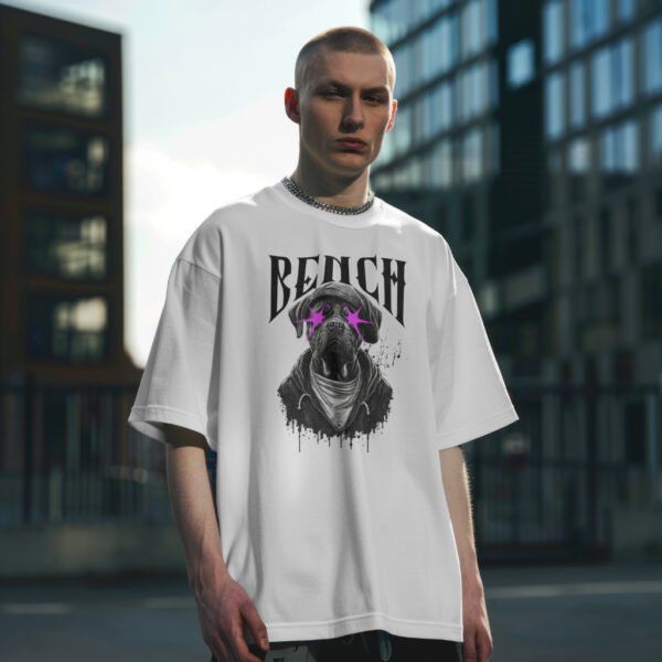 White Streetwear Tshirt By Bench – Homies - Image 2