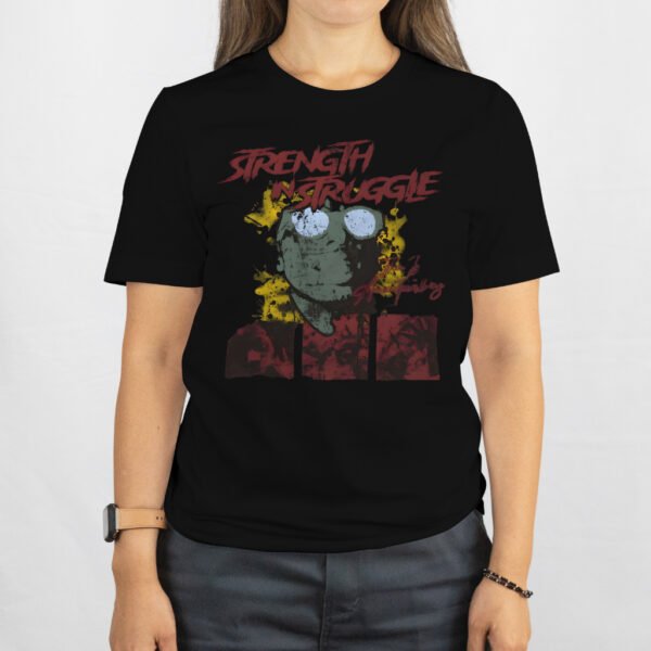 Black Streetwear T-shirt By Bench – Strength - Image 3