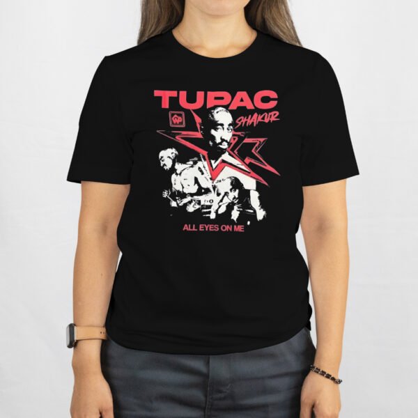 Black Streetwear T-shirt By Bench – Tupac - Image 3